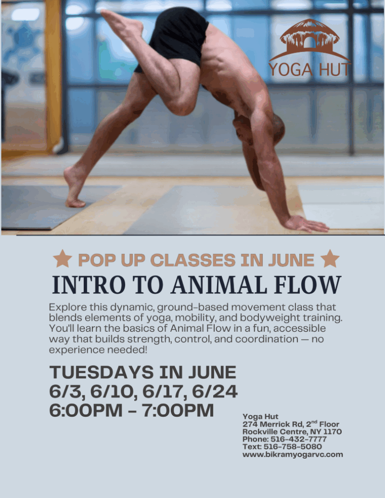 Hot Yoga 4 You RVC - Animal Flow June