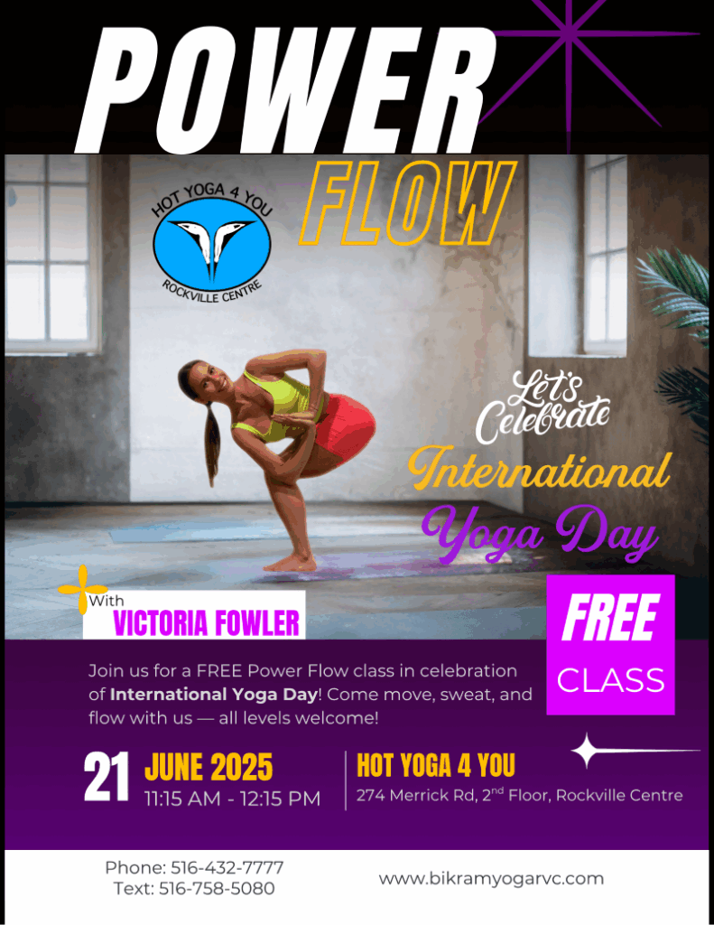 Hot Yoga 4 You RVC - International Yoga Day