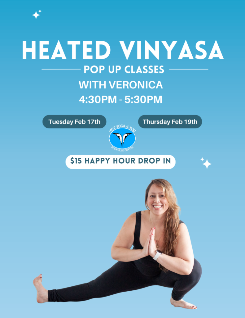 Hot Yoga 4 You RVC - Feb 17th Heated Vinayasa Pop Ups