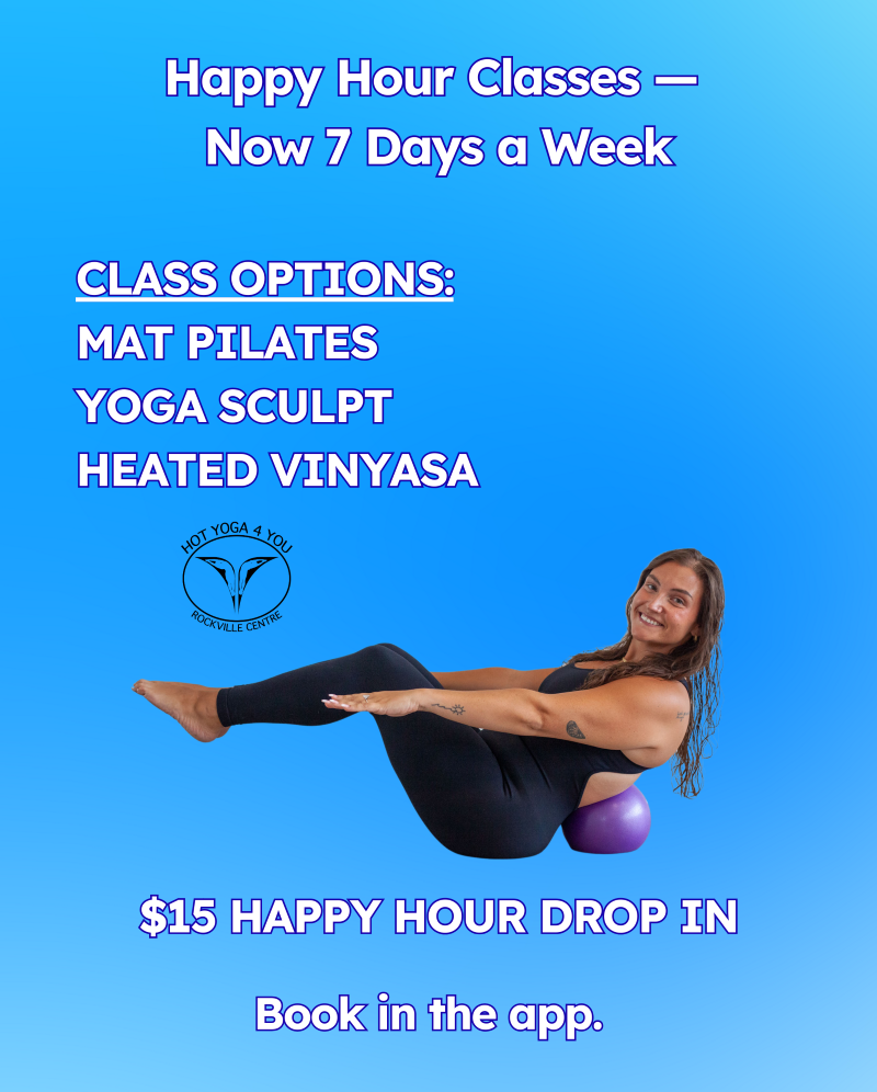 Hot Yoga 4 You RVC - Happy-Hour