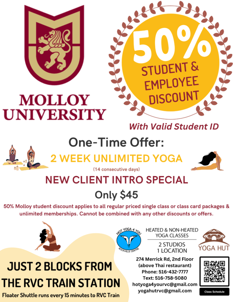 Molloy Student & Employee Discount