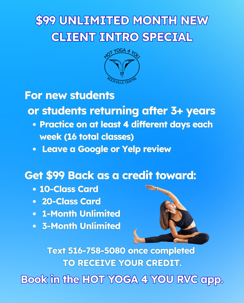 Hot Yoga 4 You RVC - New-Client-Intro-Special-Jan-2026