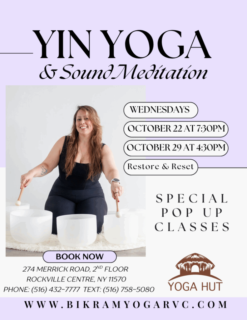 Hot Yoga 4 You RVC - Yin Yoga October 22, 29
