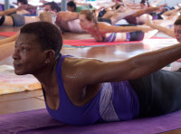 Bikram Yoga Full Locust Pose